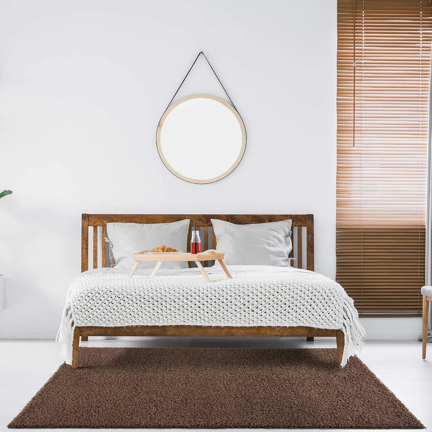 Impression Teppich im Schlafzimmer